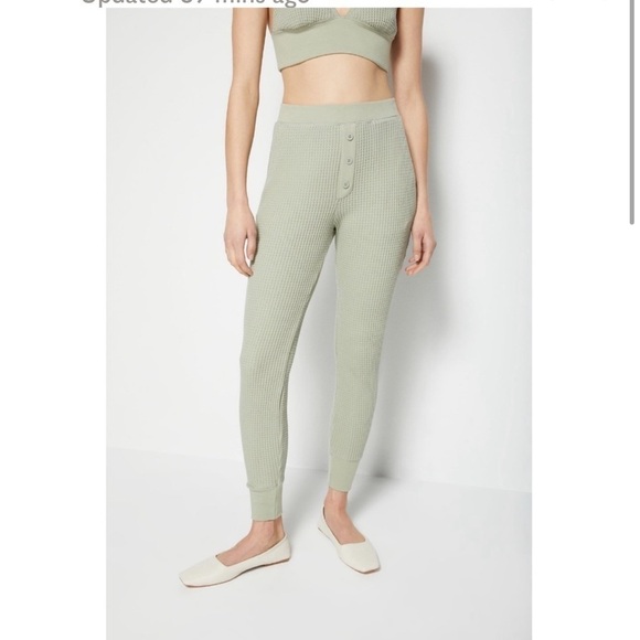Jonathan Simkhai SAVANNAH WAFFLE JOGGER - Picture 1 of 16